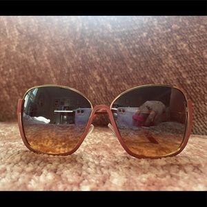 Gold/Pink Sunglasses